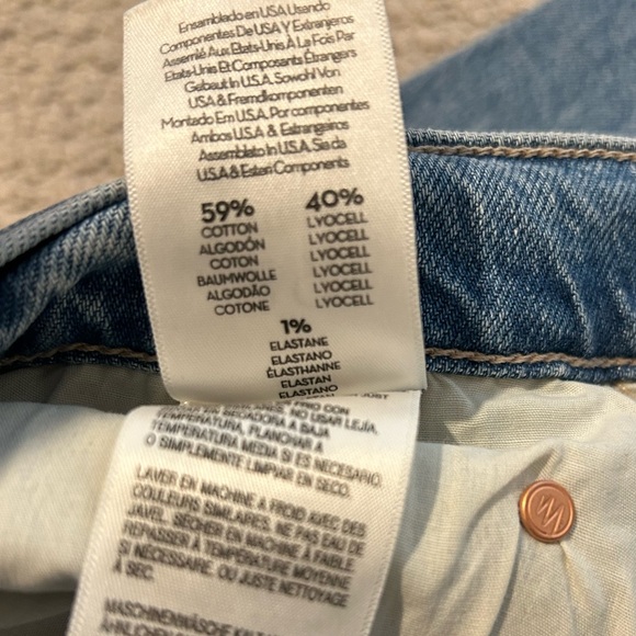 MOTHER The Kick It in Never Let Go size 29 NWOT - Picture 11 of 14